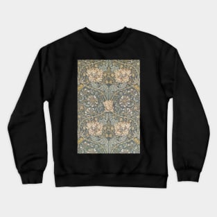 Honeysuckle by William Morris Crewneck Sweatshirt